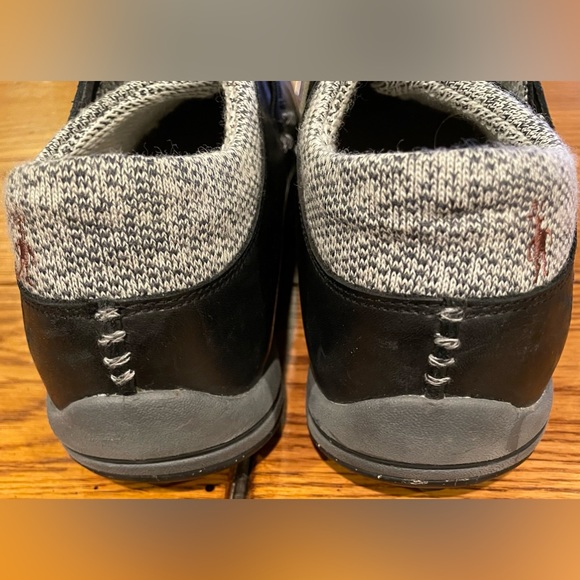 EUC Timberland Outdoor Performance black leather shoes, smart wool lined,size 10 - Picture 9 of 14